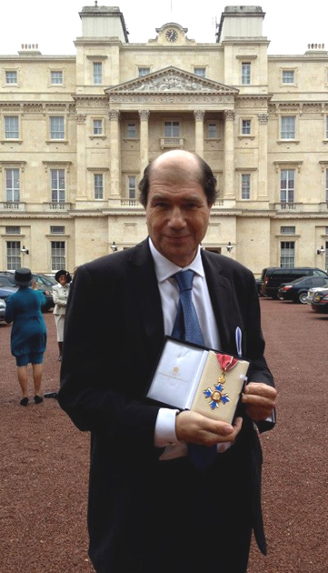 Michael Berkeley at Buckingham Palace